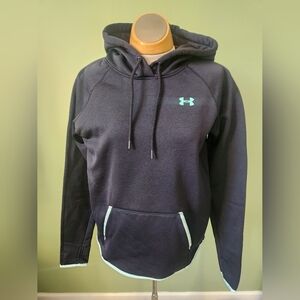 Under Armour Dark Blue Hoodie with Light Blue Accents